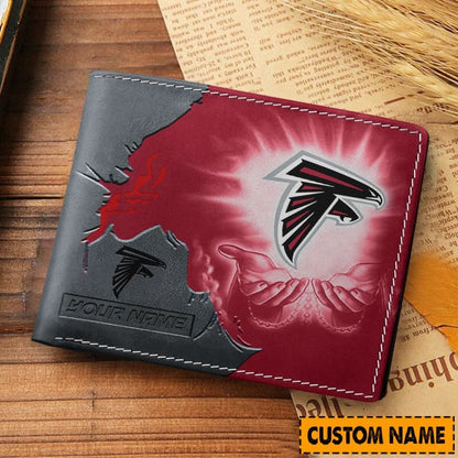 PREMIUM NFL X ATL WALLET FOR FAN NEW ARRIVAL 2025 NDT NHM