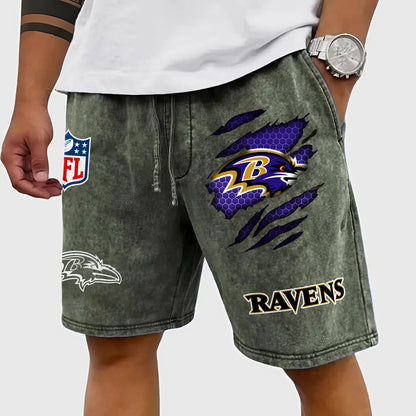 PREMIUM NFL X BAL CRACK SHORTS PANT FOR SUMMER HOLIDAY 130426 NDT NHM