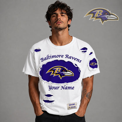 PREMIUM NFL X BAL LUXURY CREW-Neck T-Shirt V3 FOR SUMMER HOLIDAY 180626