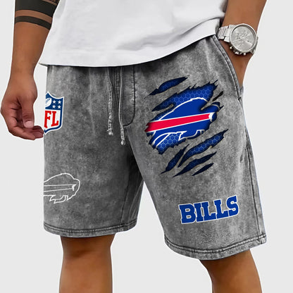 PREMIUM NFL X BUF CRACK SHORTS PANT FOR SUMMER HOLIDAY 130426 NDT NHM