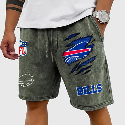 PREMIUM NFL X BUF CRACK SHORTS PANT FOR SUMMER HOLIDAY 130426 NDT NHM