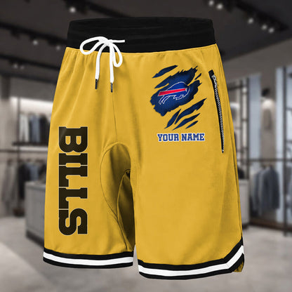 PREMIUM NFL X BUF Summer Fitness Breathable Basketball Shorts v2 NDT LVH 230426