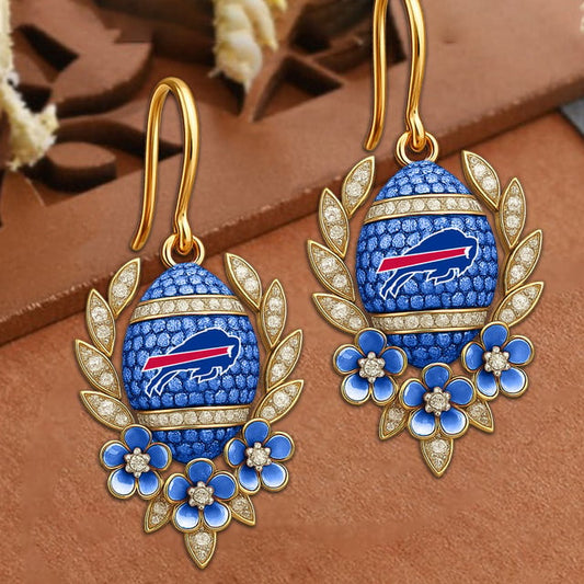 PREMIUM NFL X BUF VINTAGE EARRING NDT NHM