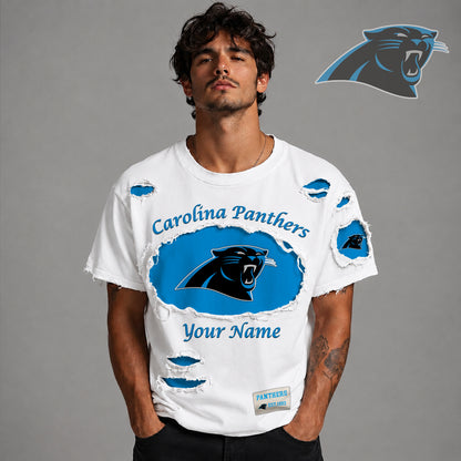 PREMIUM NFL X CAR LUXURY CREW-Neck T-Shirt V3 FOR SUMMER HOLIDAY 180626