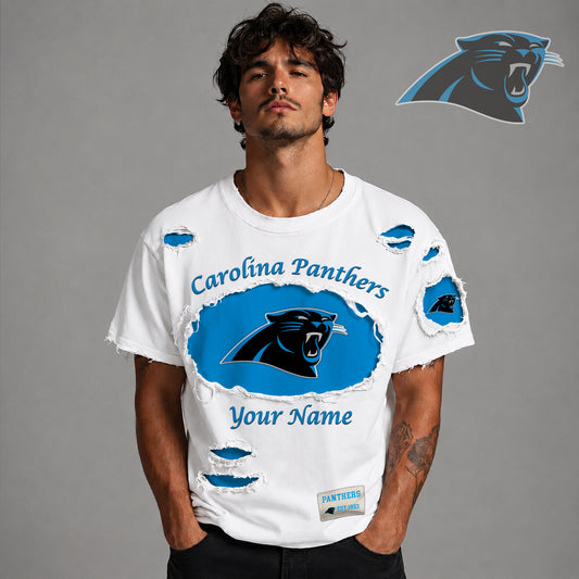 PREMIUM NFL X CAR LUXURY CREW-Neck T-Shirt V3 FOR SUMMER HOLIDAY 180626