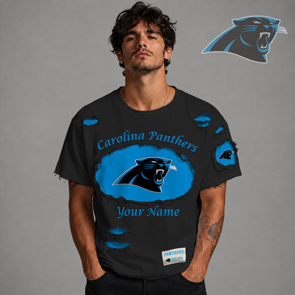 PREMIUM NFL X CAR LUXURY CREW-Neck T-Shirt V3 FOR SUMMER HOLIDAY 180626