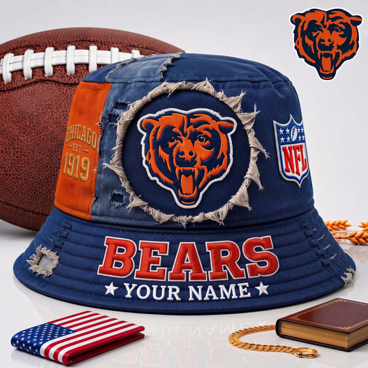 PREMIUM NFL  X CB EXCLUSIVE Torn Fabric Legacy Bucket Hat For New Season 290626.