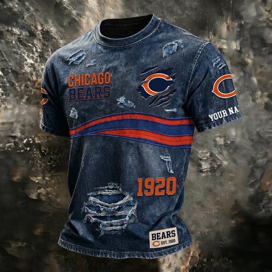 PREMIUM NFL X CB Streetwear & Edgy CUSTOME NAME SHIRT 120626