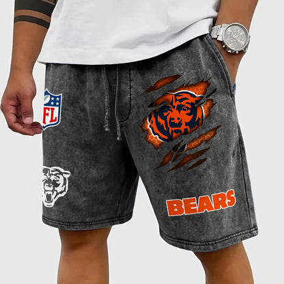 PREMIUM NFL X CHI CRACK SHORTS PANT FOR SUMMER HOLIDAY 130426 NDT NHM