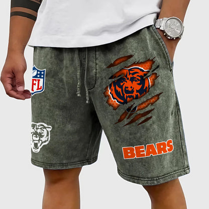 PREMIUM NFL X CHI CRACK SHORTS PANT FOR SUMMER HOLIDAY 130426 NDT NHM