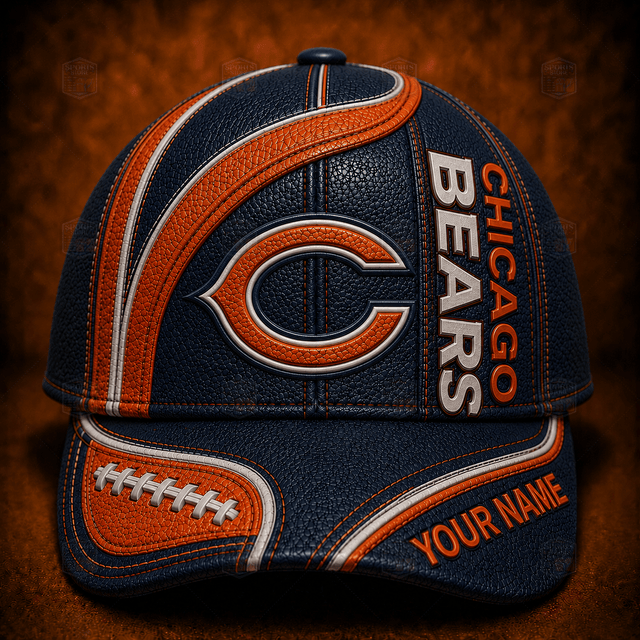 PREMIUM NFL X CHI GAMEDAY STREETWEAR Personalized HAT 190626