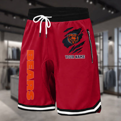PREMIUM NFL X CHI Summer Fitness Breathable Basketball Shorts v2 NDT LVH 230426