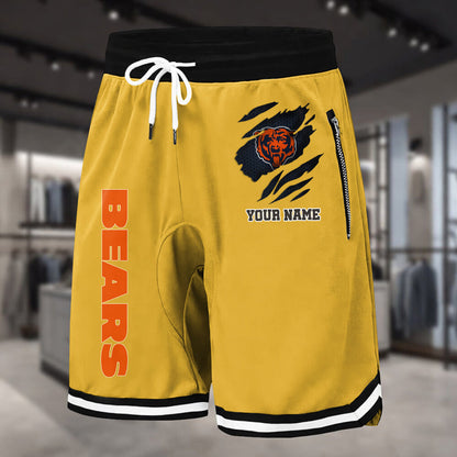 PREMIUM NFL X CHI Summer Fitness Breathable Basketball Shorts v2 NDT LVH 230426