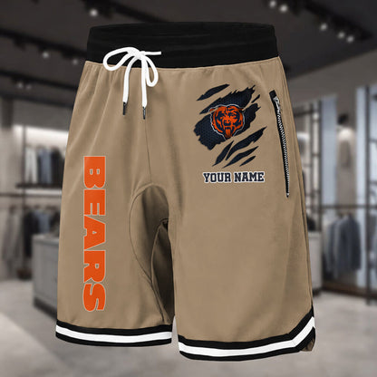 PREMIUM NFL X CHI Summer Fitness Breathable Basketball Shorts v2 NDT LVH 230426