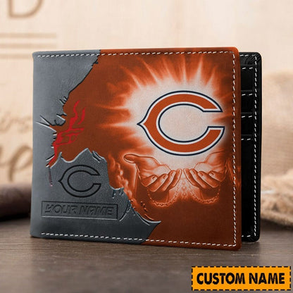 PREMIUM NFL X CHI WALLET FOR FAN NEW ARRIVAL 2025 NDT NHM