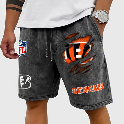 PREMIUM NFL X CIN CRACK SHORTS PANT FOR SUMMER HOLIDAY 130426 NDT NHM