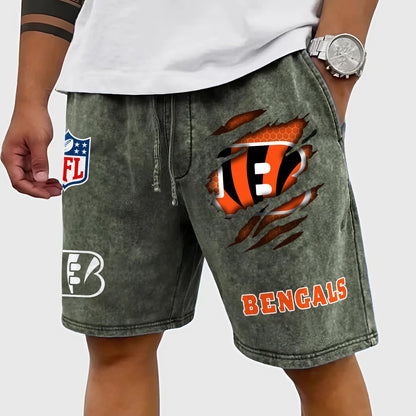 PREMIUM NFL X CIN CRACK SHORTS PANT FOR SUMMER HOLIDAY 130426 NDT NHM