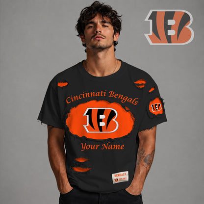 PREMIUM NFL X CIN LUXURY CREW-Neck T-Shirt V3 FOR SUMMER HOLIDAY 180626