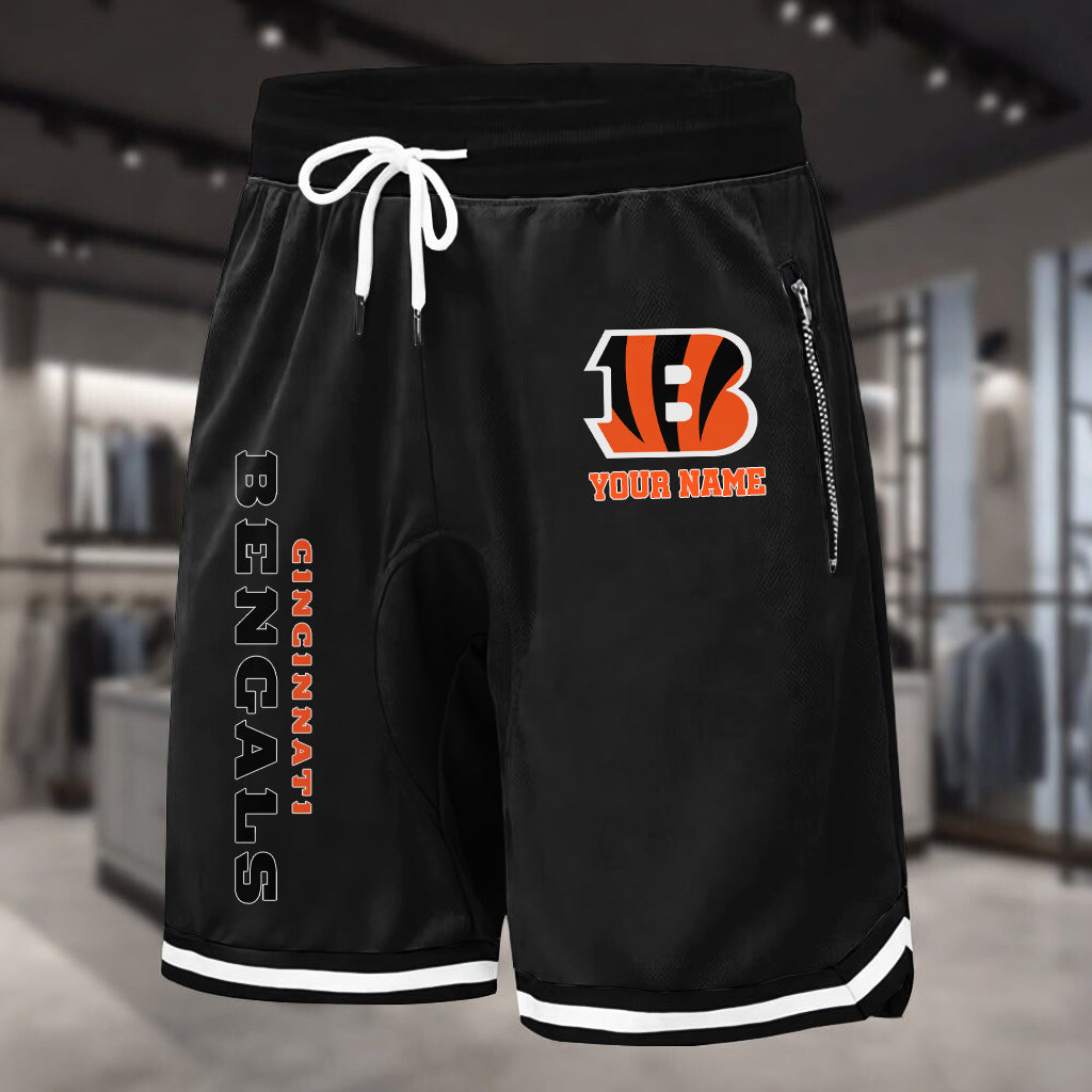 PREMIUM NFL X CIN Summer Fitness Breathable Basketball Shorts NDT LVH 60426