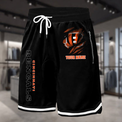 PREMIUM NFL X CIN Summer Fitness Breathable Basketball Shorts v2 NDT LVH 230426