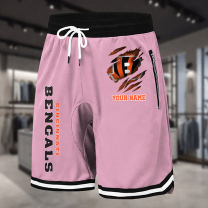 PREMIUM NFL X CIN Summer Fitness Breathable Basketball Shorts v2 NDT LVH 230426