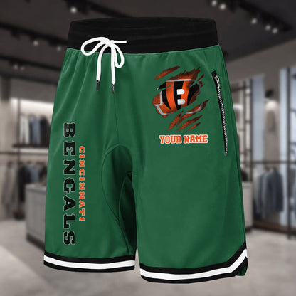 PREMIUM NFL X CIN Summer Fitness Breathable Basketball Shorts v2 NDT LVH 230426