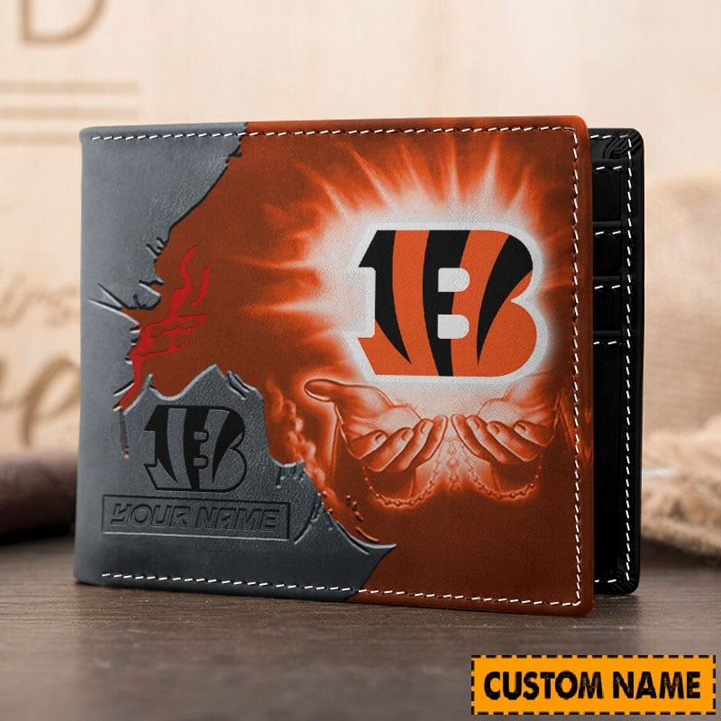 PREMIUM NFL X CIN WALLET FOR FAN NEW ARRIVAL 2025 NDT NHM