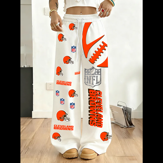 PREMIUM NFL X CLE 3D Casual Graphic Sweatpants NDT TDT