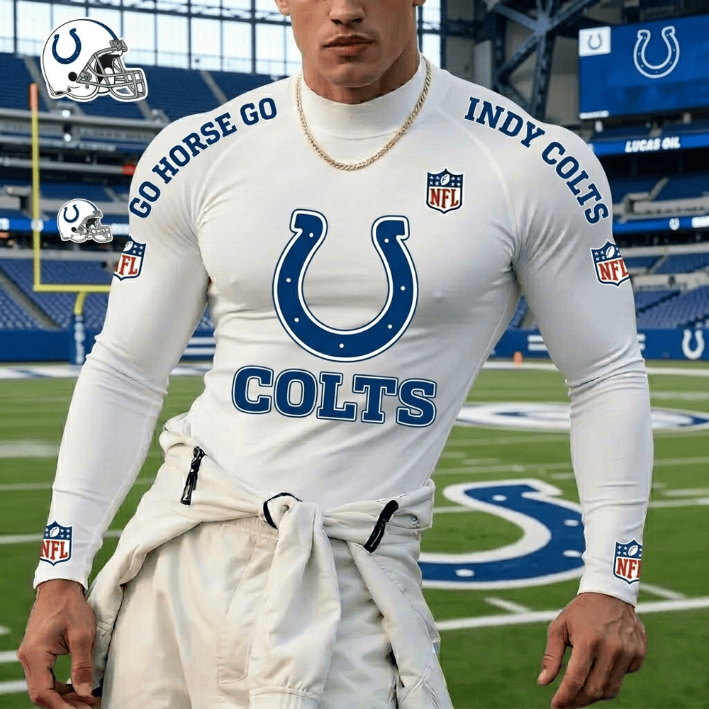 PREMIUM NFL X COL  High Neck Long Sleeved Sports NDT LVH 280526