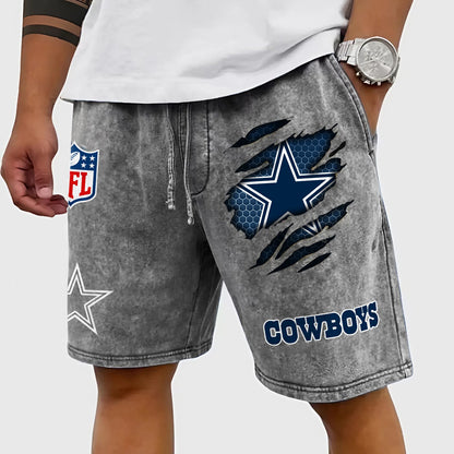 PREMIUM NFL X DAL CRACK SHORTS PANT FOR SUMMER HOLIDAY 130426 NDT NHM