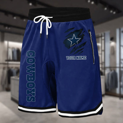 PREMIUM NFL X DAL Summer Fitness Breathable Basketball Shorts v2 NDT LVH 230426