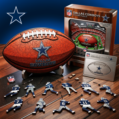 PREMIUM NFL X DC 3D Platinum Wooden Puzzle  Gift For Fan Limited Editions NDT VHM 030626