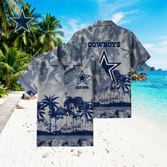 PREMIUM NFL X DC Floral With Parrots Hawaiian Shirt NDT VHM 060526