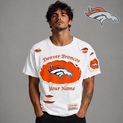 PREMIUM NFL X DEN LUXURY CREW-Neck T-Shirt V3 FOR SUMMER HOLIDAY 180626