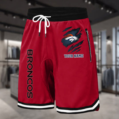 PREMIUM NFL X DEN Summer Fitness Breathable Basketball Shorts v2 NDT LVH 230426