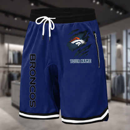 PREMIUM NFL X DEN Summer Fitness Breathable Basketball Shorts v2 NDT LVH 230426