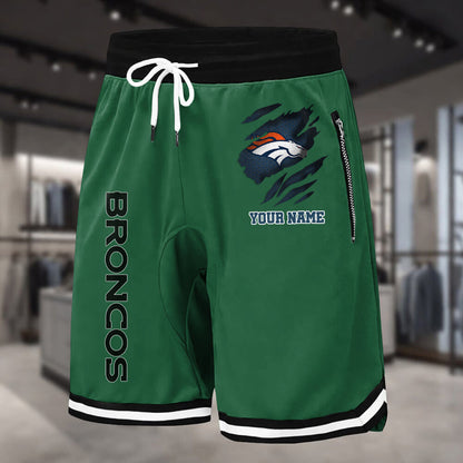 PREMIUM NFL X DEN Summer Fitness Breathable Basketball Shorts v2 NDT LVH 230426