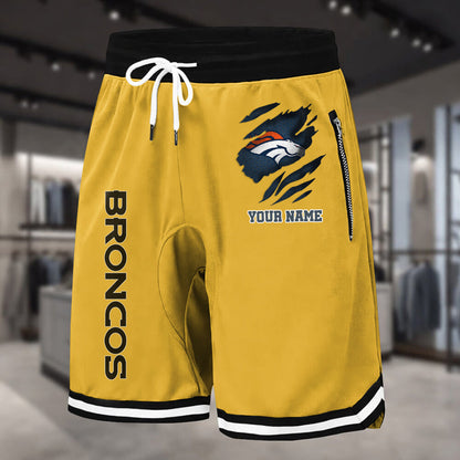 PREMIUM NFL X DEN Summer Fitness Breathable Basketball Shorts v2 NDT LVH 230426