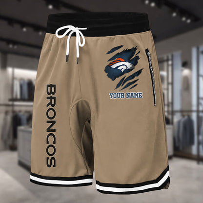 PREMIUM NFL X DEN Summer Fitness Breathable Basketball Shorts v2 NDT LVH 230426