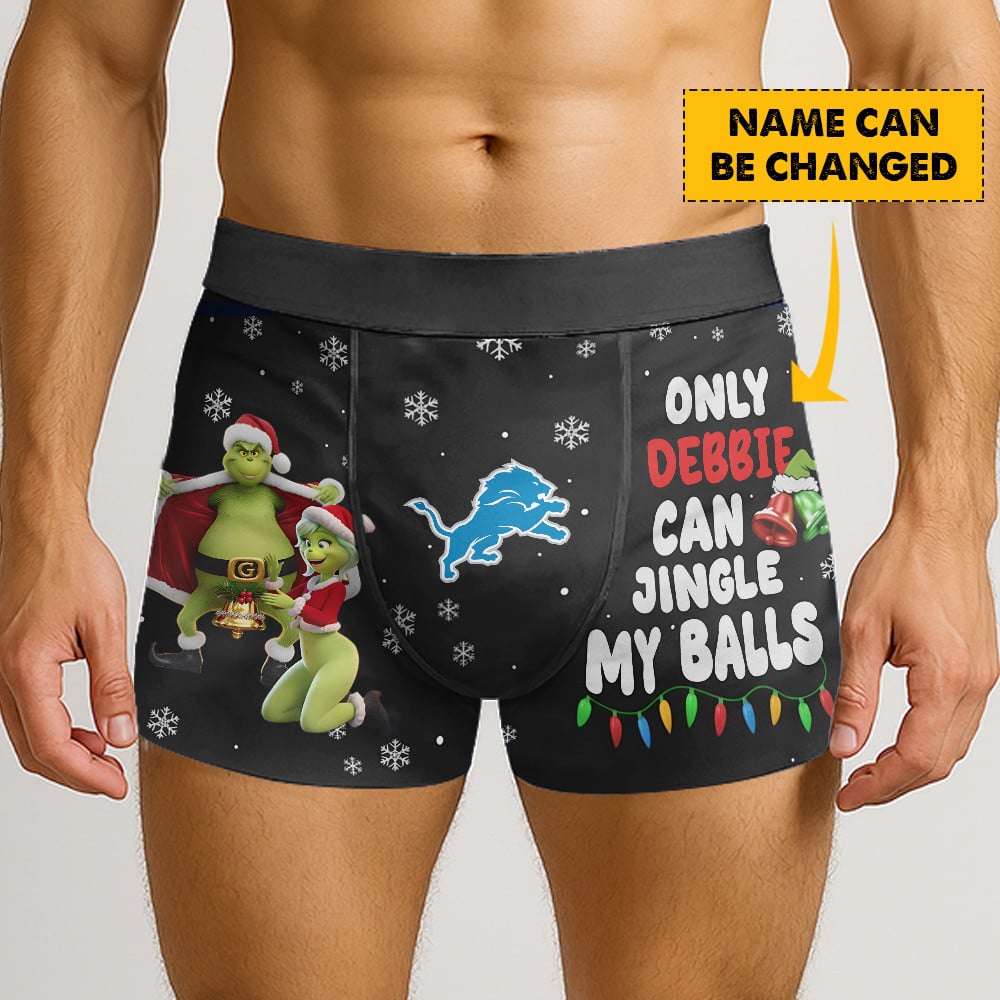 PREMIUM NFL X DET  BOXER FOR PARTY ALL NIGHT LONG NDT NHM 2025