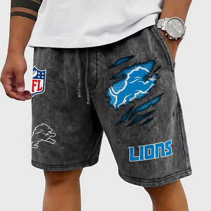 PREMIUM NFL X DET CRACK SHORTS PANT FOR SUMMER HOLIDAY 130426 NDT NHM