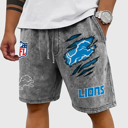 PREMIUM NFL X DET CRACK SHORTS PANT FOR SUMMER HOLIDAY 130426 NDT NHM