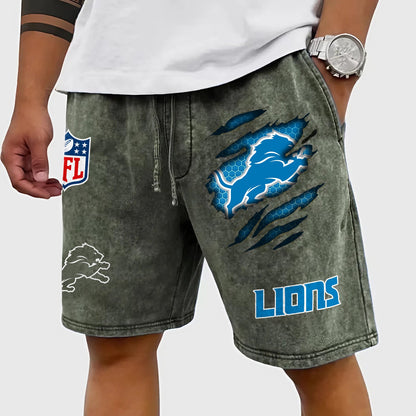 PREMIUM NFL X DET CRACK SHORTS PANT FOR SUMMER HOLIDAY 130426 NDT NHM