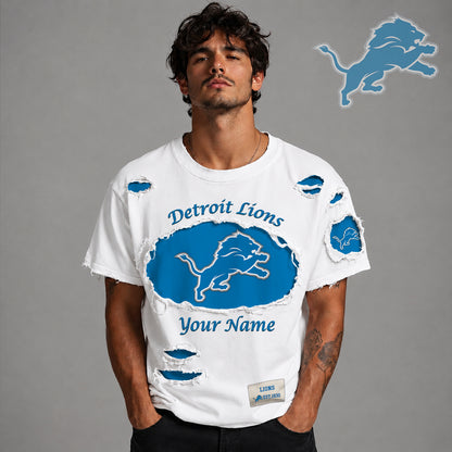 PREMIUM NFL X DET LUXURY CREW-Neck T-Shirt V3 FOR SUMMER HOLIDAY 180626
