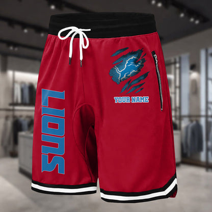 PREMIUM NFL X DET Summer Fitness Breathable Basketball Shorts v2 NDT LVH 230426