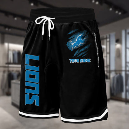 PREMIUM NFL X DET Summer Fitness Breathable Basketball Shorts v2 NDT LVH 230426