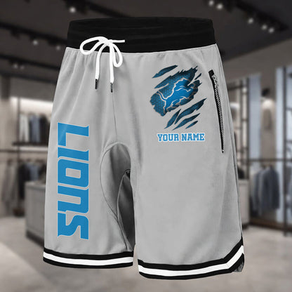 PREMIUM NFL X DET Summer Fitness Breathable Basketball Shorts v2 NDT LVH 230426