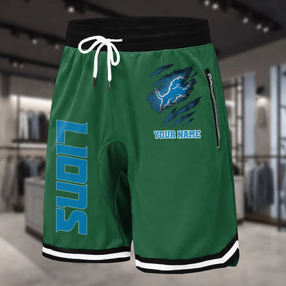 PREMIUM NFL X DET Summer Fitness Breathable Basketball Shorts v2 NDT LVH 230426