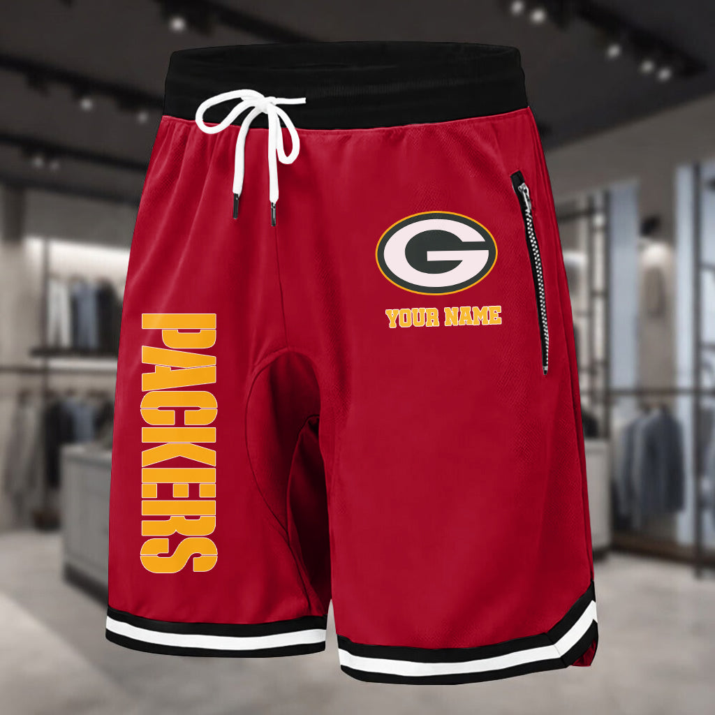 PREMIUM NFL X GB Summer Fitness Breathable Basketball Shorts NDT LVH 230426