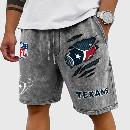 PREMIUM NFL X HOU CRACK SHORTS PANT FOR SUMMER HOLIDAY 130426 NDT NHM
